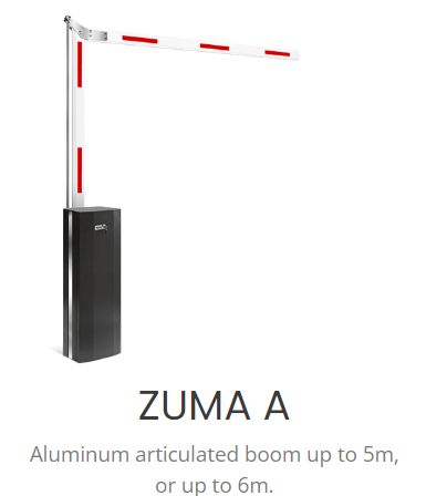 Бариера Zuma A чупещо рамо